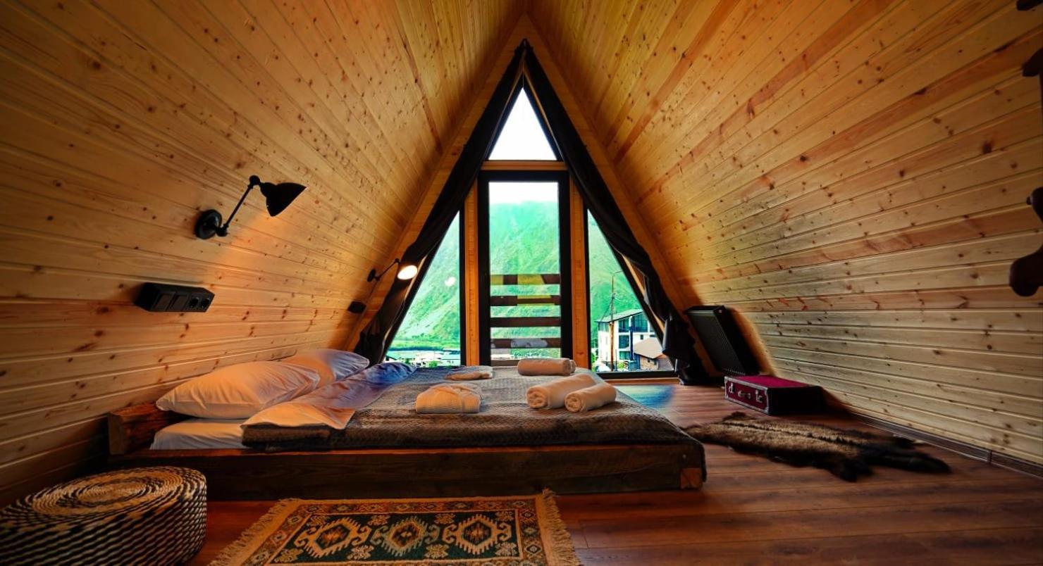 Kazbegi Spa Resort Cottages ภายนอก รูปภาพ