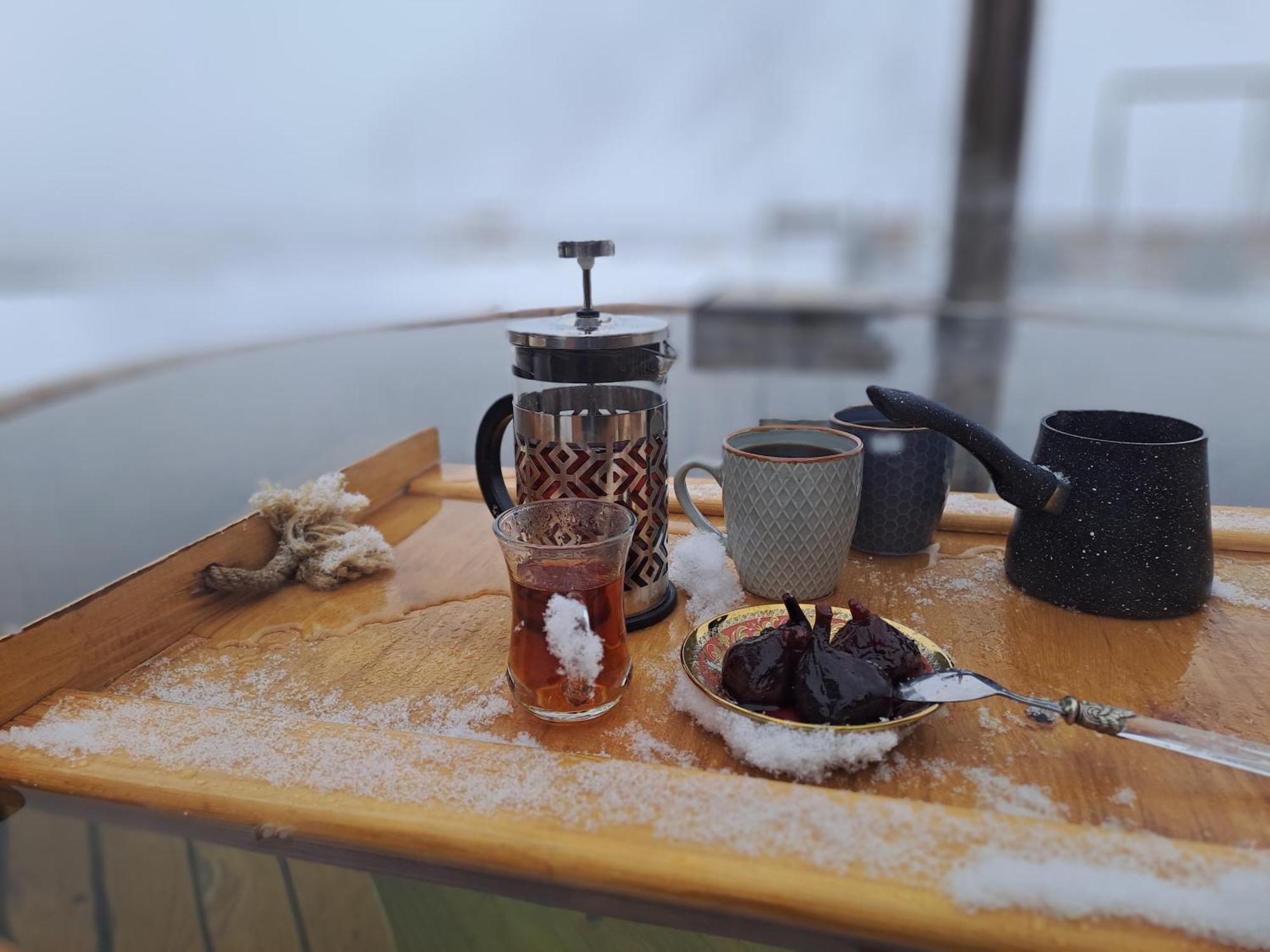 Kazbegi Spa Resort Cottages ภายนอก รูปภาพ